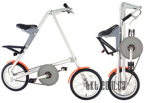 компактный складывающийся велосипед велосипед STRIDA Strida купить цена фото 