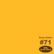 Студийный фон Savage Widetone Deep Yellow(71) 2.72mx11m