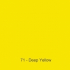 Фон бумажный Savage Deep Yellow 71 размер 1,36х11, однотонный студийный фон