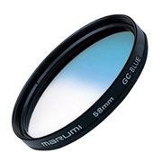 Светофильтр Marumi GC-Blue 58mm – градиентный голубой фильтр