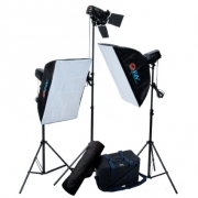 Домашняя мини фотостудия Mini Flash Classic Kit (3x150 Дж)