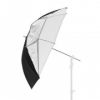 Фото зонт Falcon URN-48TSB Silver/Black/White 120 см