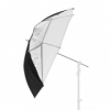 Фото зонт Falcon URN-32TSB Silver/Black/White 62 см