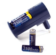 Зарядное устройство AA/AAA Hahnel TC Novo + 4 шт. 2500 mAh АА