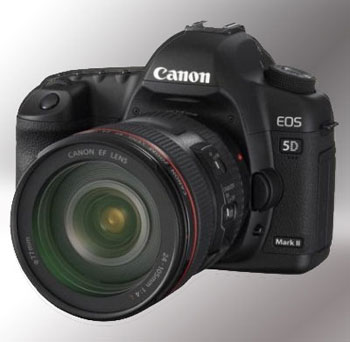 новый зеркальный фотоаппарат Canon EOS 5D Mark II